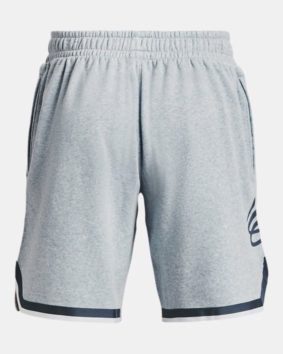Men's Curry Fleece 9" Shorts, Blue, pdpMainDesktop image number 6